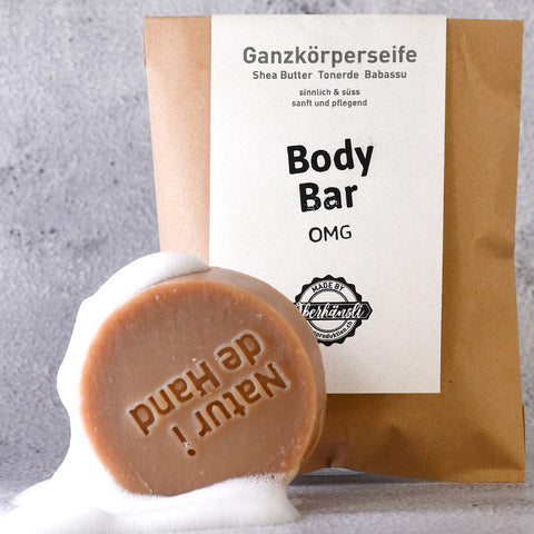 OMG Body Bar – Natur i de Hand