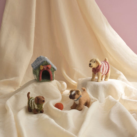 Hund – Dackel im Strickpulli von Gry & Sif – Stimmungsbild