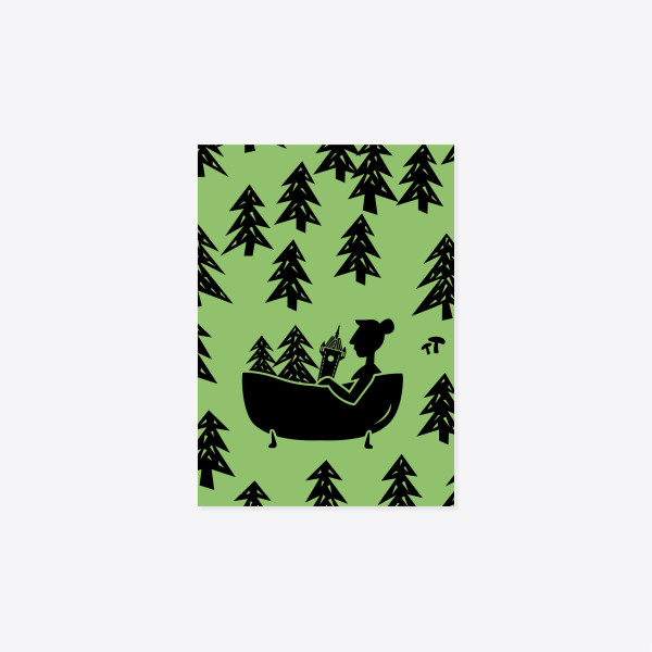 WaldBaden – Postkarte