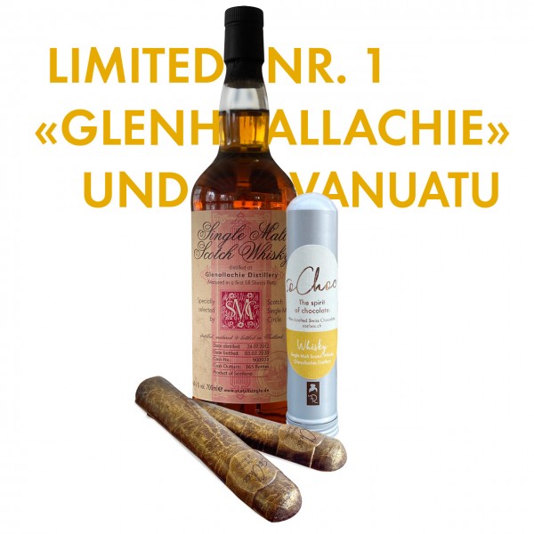 SoChoc – Limited Edition Nr. 1. «Glenhallachie» und Vanuatu – Zigarren-Truffes